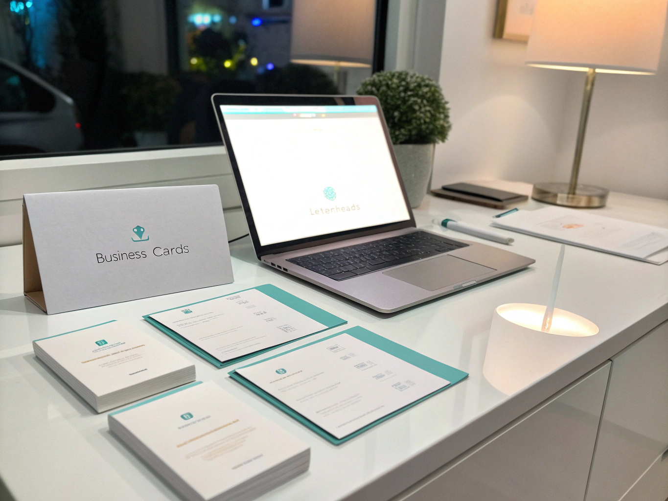 Corporate brand guidelines and stationery design